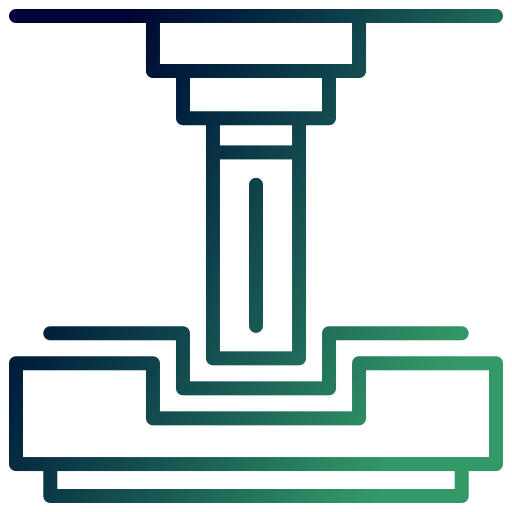 Metal Stamping Service Icon